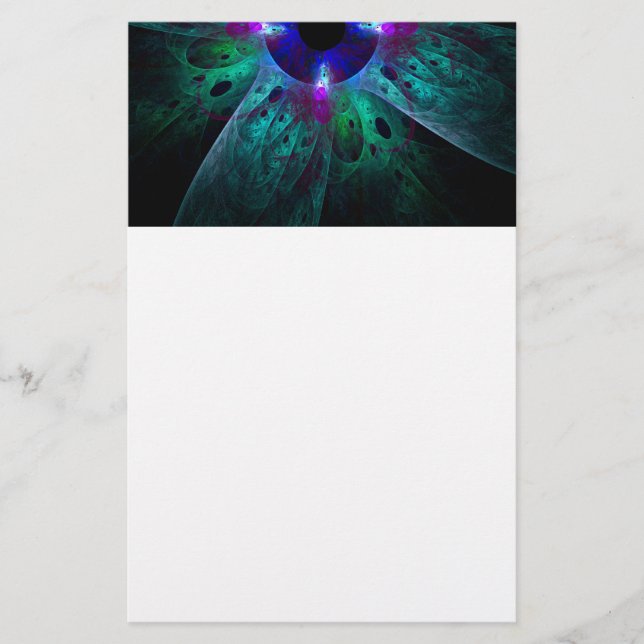 The Eye Abstract Art Stationery (Front)