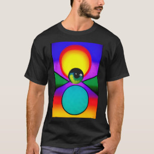 The Eye Drop Ken Gauge Psychedelic Art T-Shirt