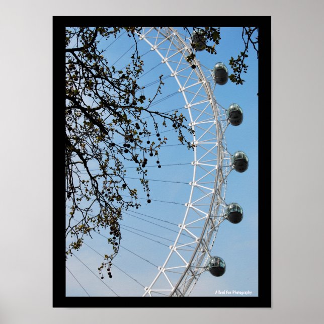 The Eye in Autumn Poster (Front)
