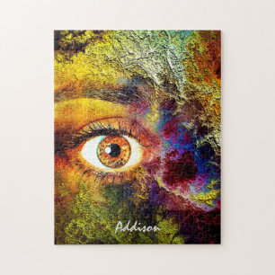 The eye-  jigsaw puzzle