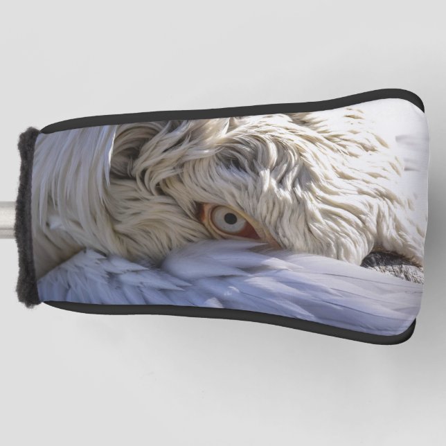 The Eye of a Pelican Golf Head Cover (Front)