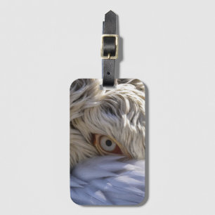 The Eye of a Pelican Luggage Tag