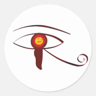 The Eye of Horus Classic Round Sticker