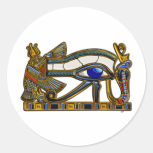 The Eye of Horus Classic Round Sticker