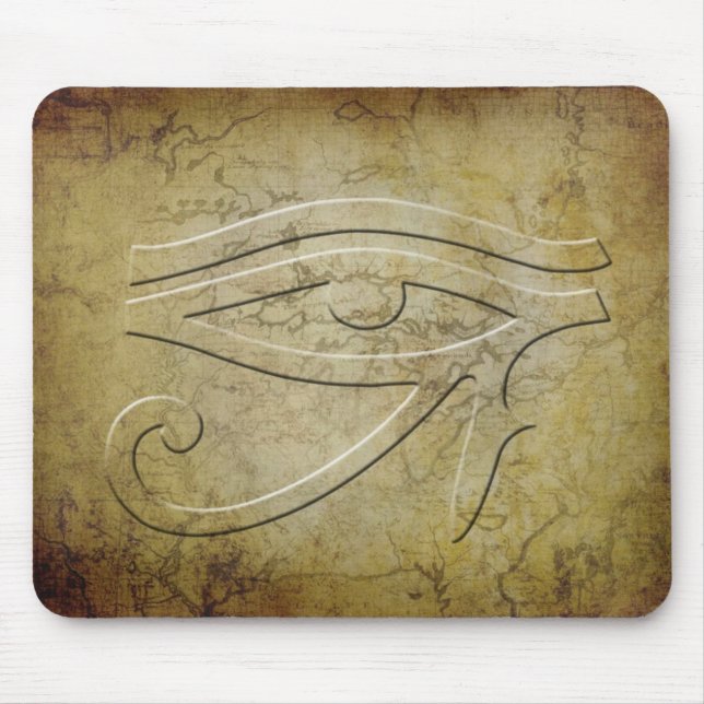 The Eye of Horus - embossed look Mouse Pad (Front)