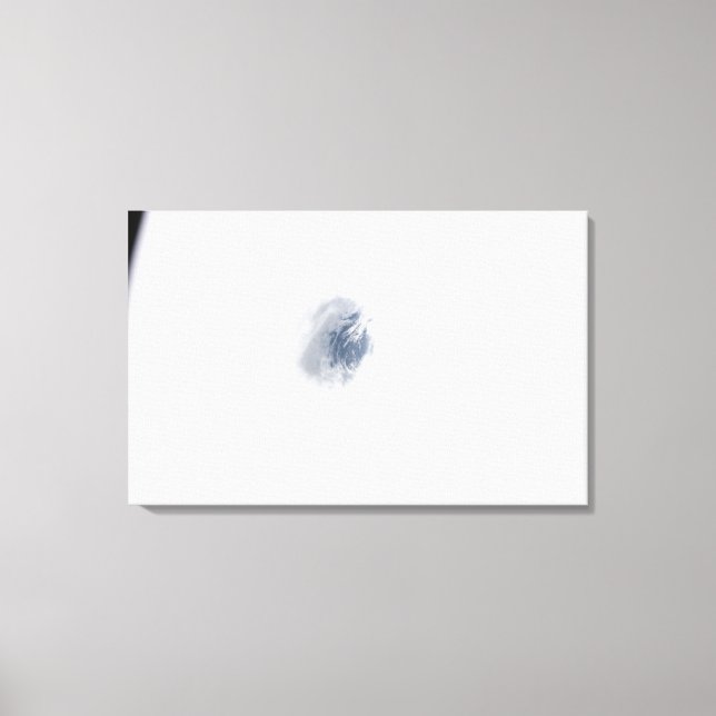 The eye of Hurricane Rita Canvas Print (Front)