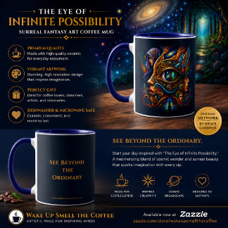 The Eye of Infinite Possibility Coffee Mug
