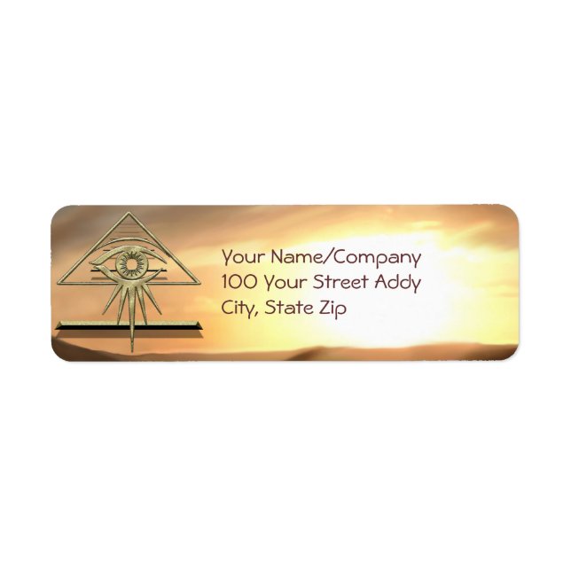 The Eye of Providence on Gold (Front)