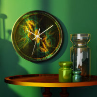 The Eye of the Jungle Abstract Art Round