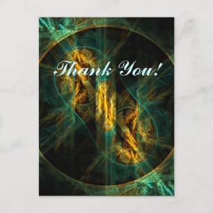 The Eye of the Jungle Thank You Postcard