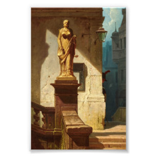 The Eye of the Law, Justice by Carl Spitzweg Photo Print