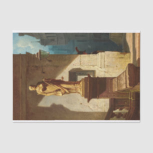 The Eye of the Law, Justice by Carl Spitzweg Tissue Paper