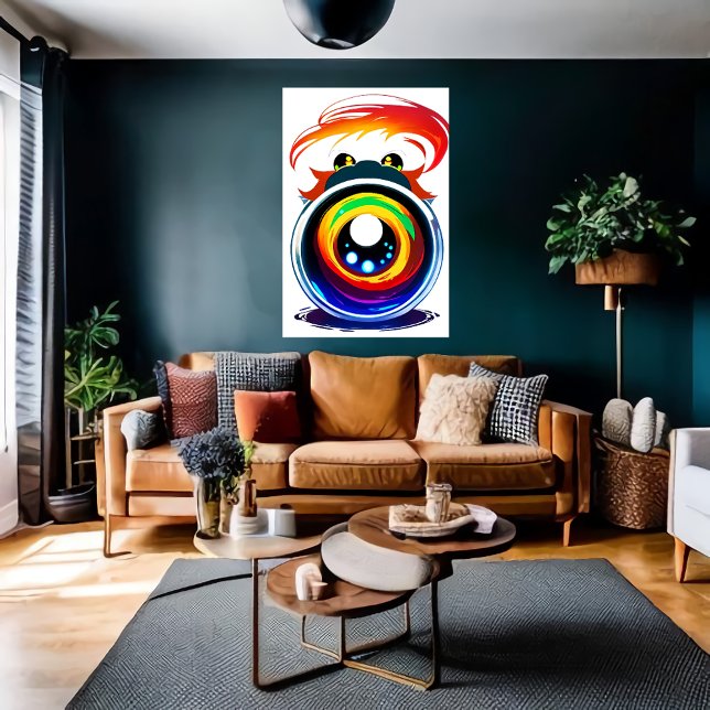The eye see you | AI Art Poster (Creator Uploaded)