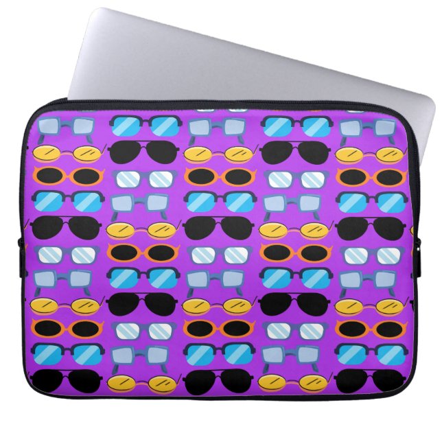 THE EYEWARE PATTERN LAPTOP SLEEVE (Front)