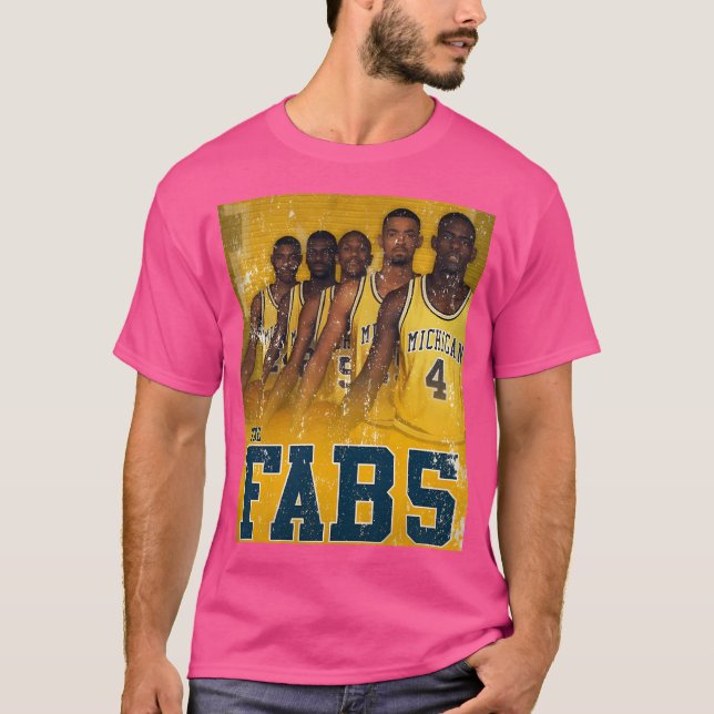The Fab-5 Vintage T-Shirt (Front)