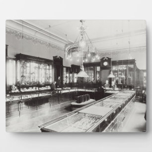 The Faberge Emporium (b/w photo) Plaque