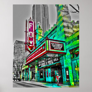The Fabulous Fox Theatre Atlanta Georgia Poster