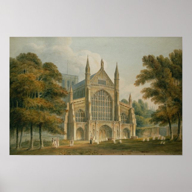 The Facade from the North-West Poster (Front)