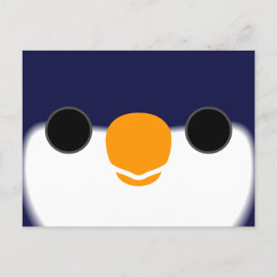 The face of a Blue lorikeet Holiday Postcard