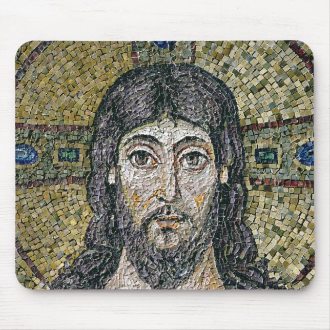 The face of Christ Mouse Pad (Front)