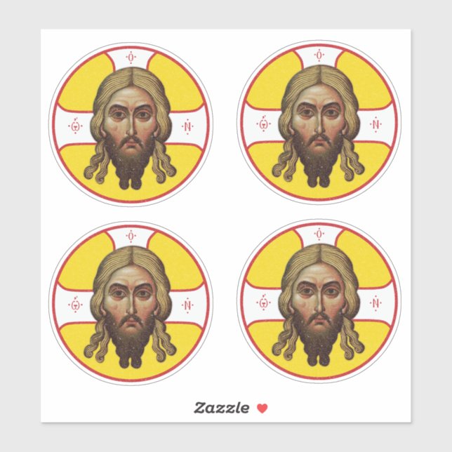 The Face Of Christ Orthodox Icon I (Sheet)