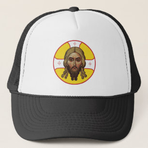 The Face Of Christ Orthodox Icon Trucker Hat