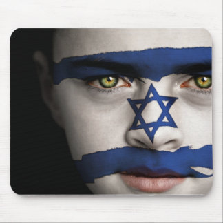 The face of Israel Mouse Pad