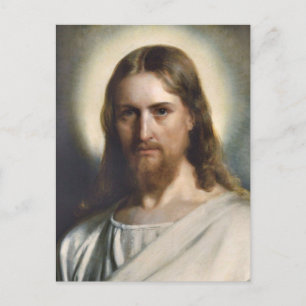 The Face of Jesus by Carl Bloch Postcard