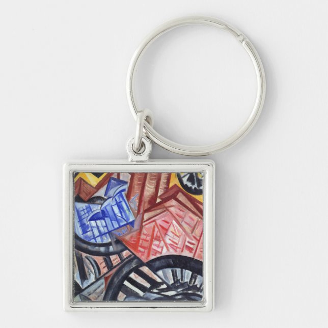 The Factory and the Bridge Key Ring (Front)