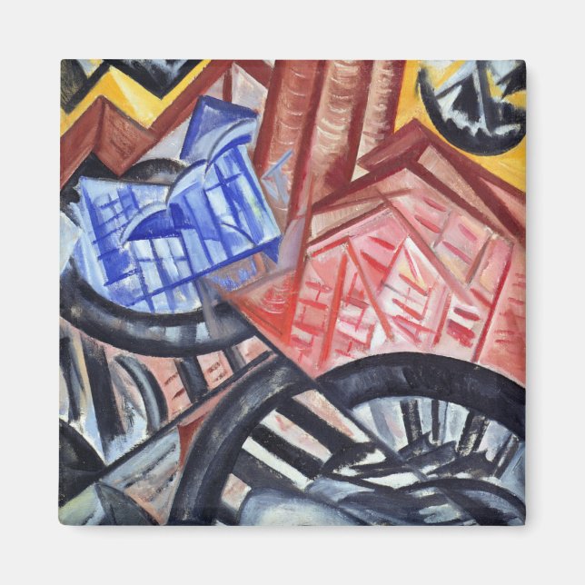 The Factory and the Bridge Magnet (Front)