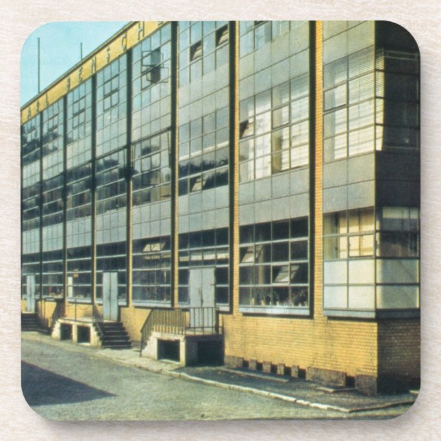 The Fagus Shoe Factory, designed by Walter Gropius Coaster (Front)