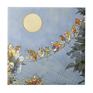 “ The Fairies Birthday” by Heath Robinson Tile