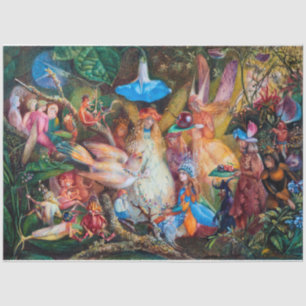 The Fairies' Favourite, John Anster Fitzgerald Tissue Paper