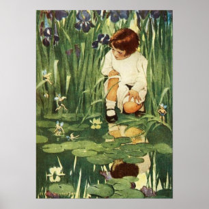 The Fairies Picnic Poster