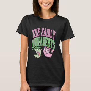 The Fairly OddParents Cosmo Dog and Wanda Cat Cart T-Shirt