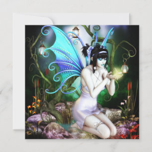 The Fairy and the Firefly Birthday Card