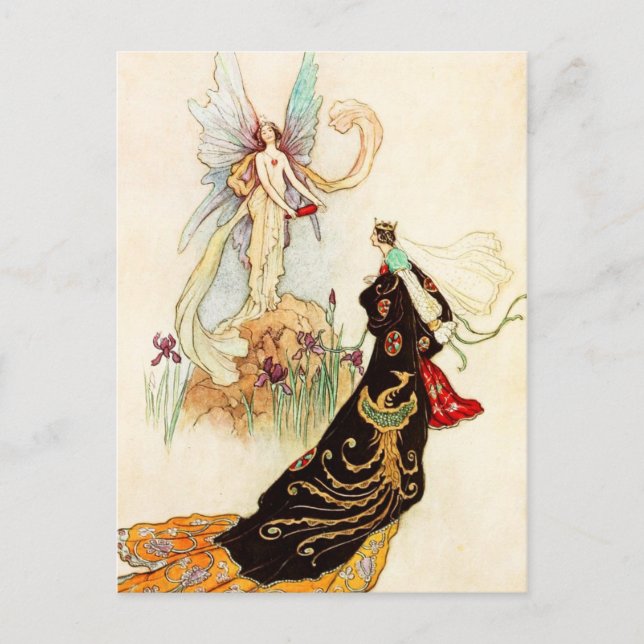 The Fairy Book: The Butterfly Postcard (Front)