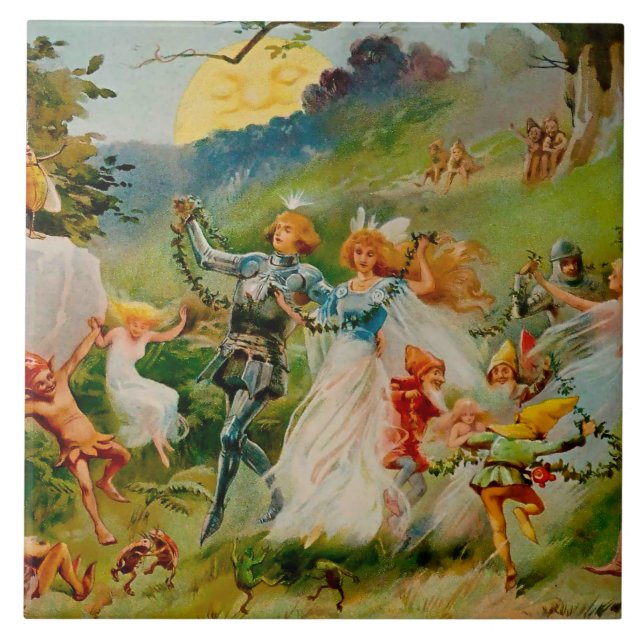“The Fairy Dance” by ES Hardy Tile (Front)