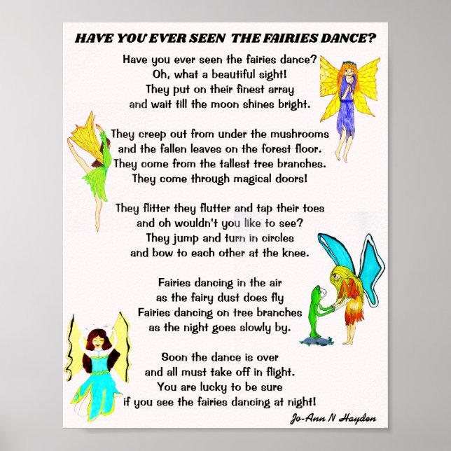 THE FAIRY DANCE poster (Front)