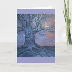 The Fairy Door Messenger - Greeting Card