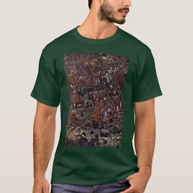 The Fairy Feller'S Master-Stroke By Dadd Richard T-Shirt (Front)