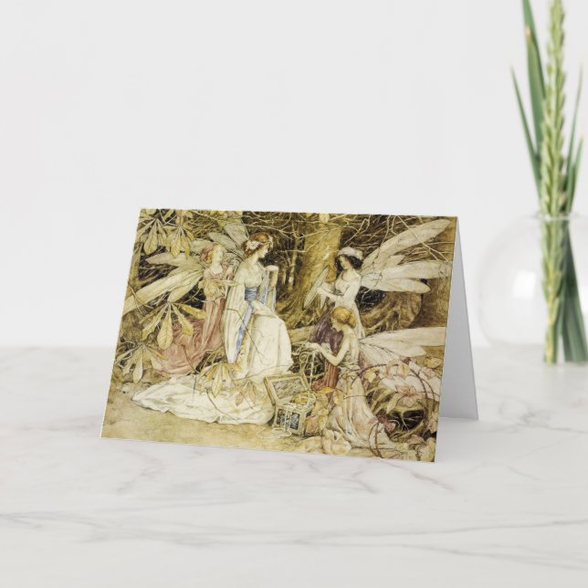 “The Fairy Jewels” Birthday Card (Front)