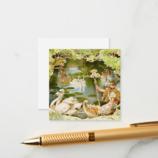 “The Fairy Lake” by E S Hardy Enclosure Card