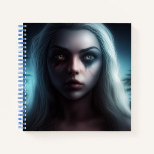The Fairy-like Face of a Woman from Imagination Notebook