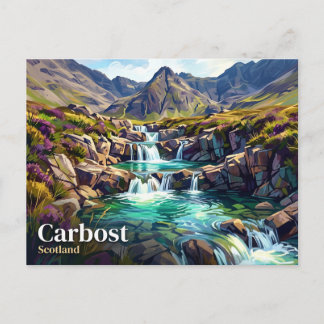 The Fairy Pools Scotland Postcard
