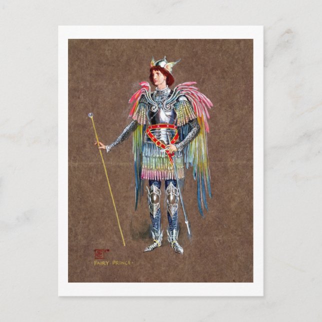 The Fairy Prince, from 'The Snowman' Postcard (Front)
