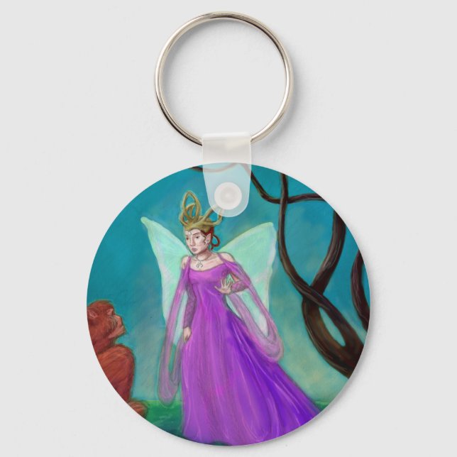 The Fairy Queen Key Ring (Front)