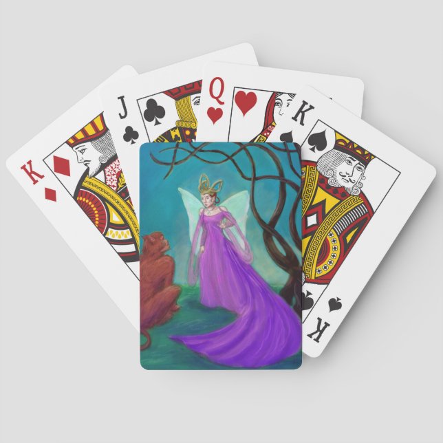 The Fairy Queen Playing Cards (Back)