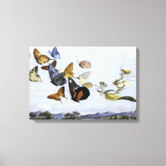 “The Fairy Queen Takes an Airy Drive” by Doyle Canvas Print