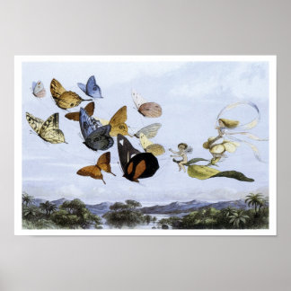 "The Fairy Queen Takes an Airy Drive" - Print